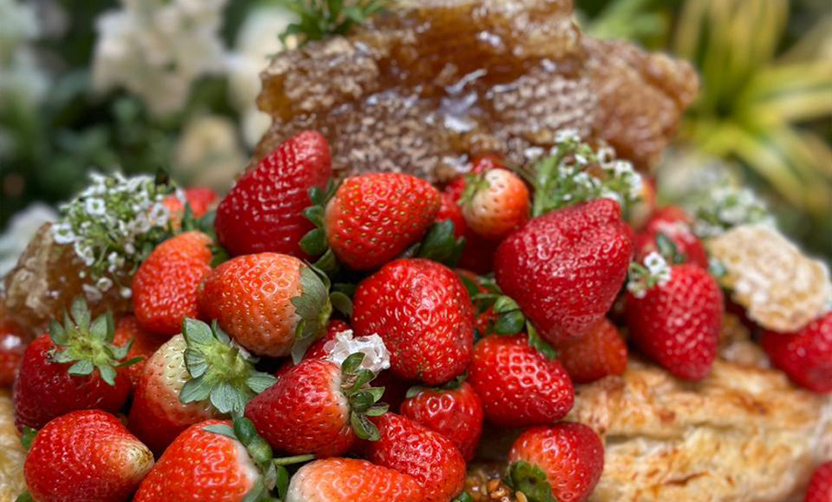 Montagem de estações gourmets para eventos