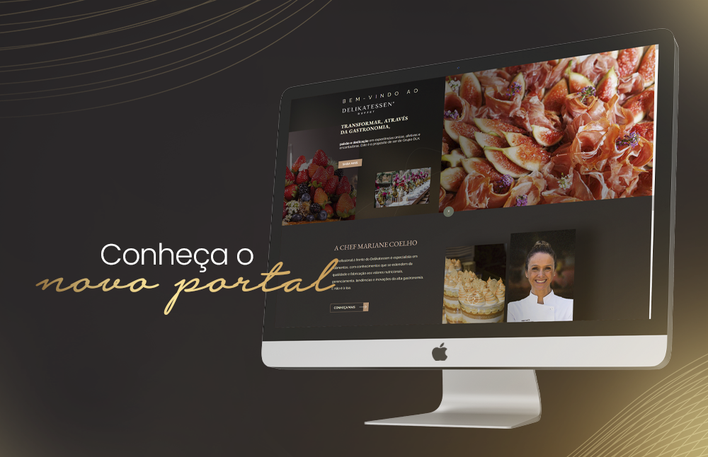 Novo portal completo e interativo da Delikatessen Buffet para você