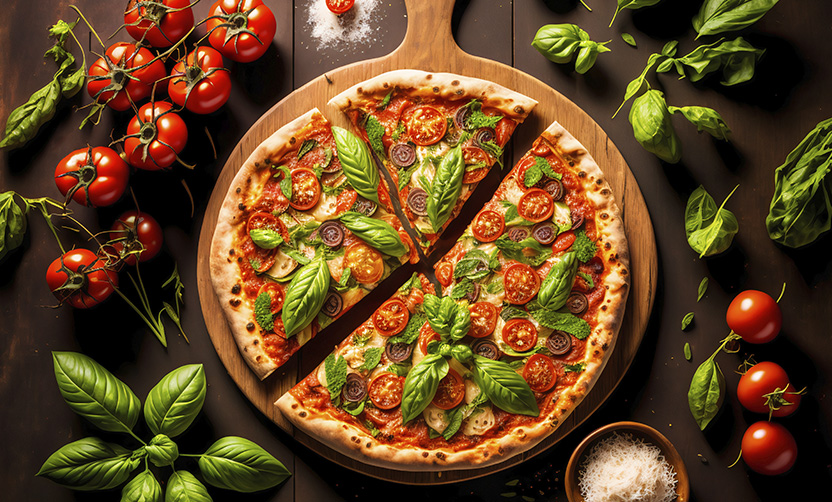Pizzas Artesanais para Mesa Italiana