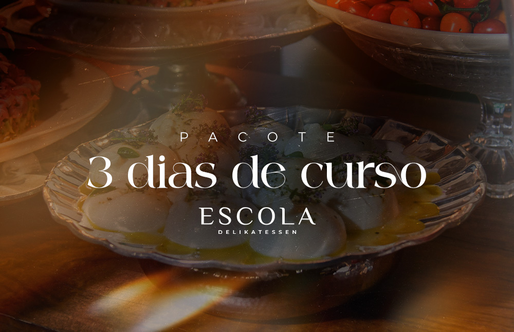 Pacote com 3 dias de cursos! - Estação Gourmet 2, Finger Food 2 e Petit Menu