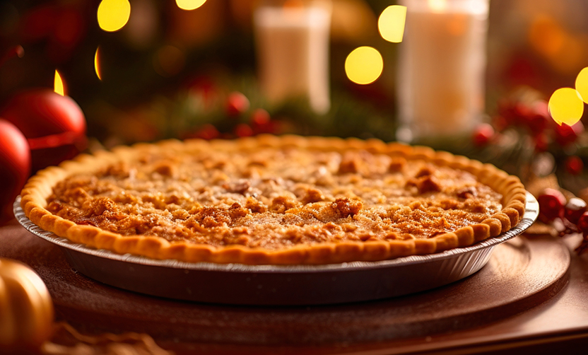 Quiches para a mesa de natal